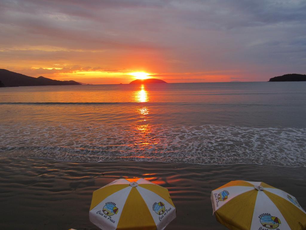 Pousada Casa Na Praia Ubatuba Exterior foto